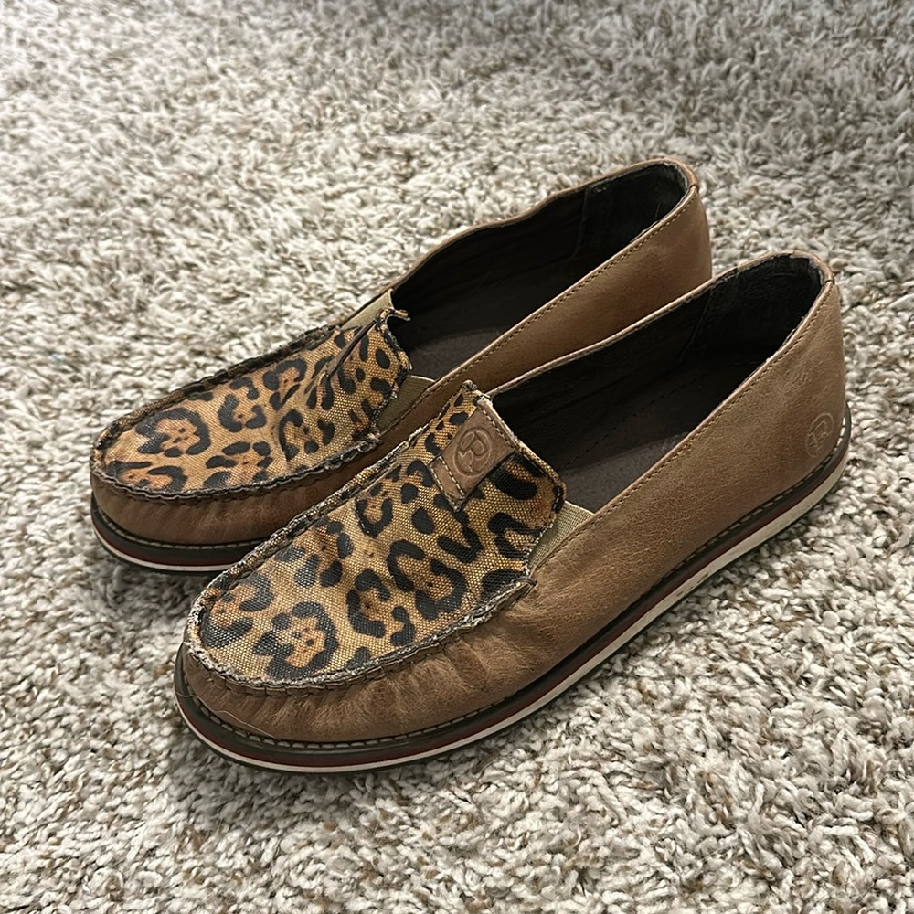 Roper Slip On Moccasin Leopard